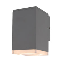 Load image into Gallery viewer, Avenue Outdoor Wall Light in Silver (8-Inch).