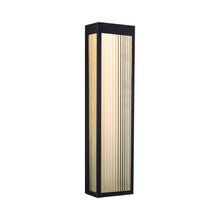 Load image into Gallery viewer, Avenue Ribbed Outdoor Wall Light in Detail.