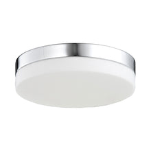 Load image into Gallery viewer, Cermack St Round Flush Mount Ceiling Light in Medium/Polished Chrome.