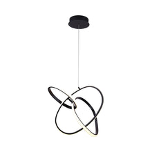 Load image into Gallery viewer, Circa Multi Light LED Pendant Light in Black.