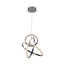 Load image into Gallery viewer, Circa Multi Light LED Pendant Light in Chrome.