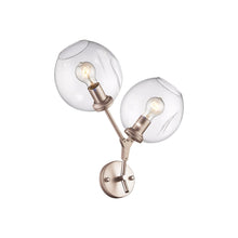 Load image into Gallery viewer, Fairfax Wall Light in Brushed Brass.