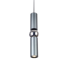 Load image into Gallery viewer, Cicada Ball Pendant Light in Deep Grey with Matte Black.