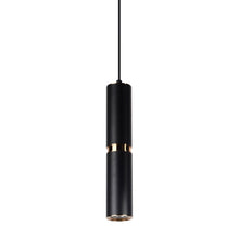 Load image into Gallery viewer, Cicada Pendant Light in Black/Brass.