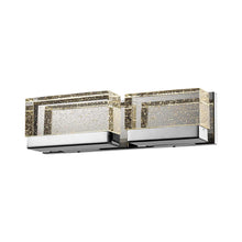 Load image into Gallery viewer, Glacier LED Bath Vanity Wall Light (18-Inch).