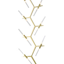 Load image into Gallery viewer, San Vincente Vertical LED Chandelier in Detail.