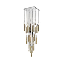 Load image into Gallery viewer, The Original Glacier LED Multi Light Pendant Light in 25-Light/Chrome.