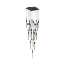 Load image into Gallery viewer, The Original Glacier LED Multi Light Pendant Light in 25-Light/Dark Bronze .