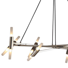 Load image into Gallery viewer, Manhattan Ave. LED Linear Pendant Light in Detail.
