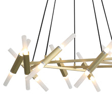 Load image into Gallery viewer, Manhattan Ave. LED Pendant Light in Detail.