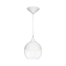 Load image into Gallery viewer, Robertson Blvd Pendant Light in White (8-Inch).