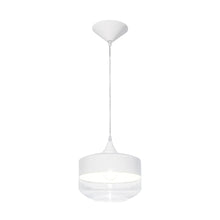 Load image into Gallery viewer, Robertson Blvd Pendant Light in White (10-Inch).