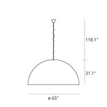 Load image into Gallery viewer, Avico Pendant Light - line-drawing.