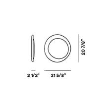Load image into Gallery viewer, Bahia Ceiling / Wall Light - line drawing.
