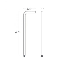 Load image into Gallery viewer, Balance LED Path Light - line drawing.