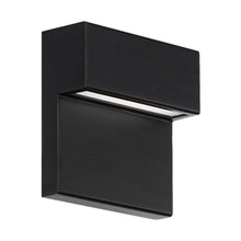 Load image into Gallery viewer, Balance Outdoor LED Wall Light in Black (3500K).