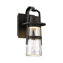 Load image into Gallery viewer, Balthus Outdoor LED Wall Light in Small/Oil Rubbed Bronze.