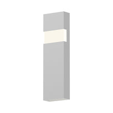 Load image into Gallery viewer, Band Outdoor LED Wall Light in Large/Textured White.