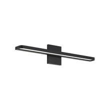Load image into Gallery viewer, Banda LED Bath Wall Light in Matte Black (Medium).