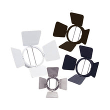 Load image into Gallery viewer, Barn Door for 178 or 188 Track Head in Black (2.6-Inch).