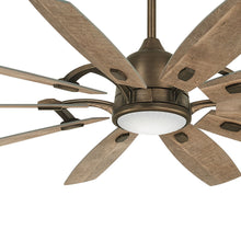 Load image into Gallery viewer, Barn LED Ceiling Fan in Detail.
