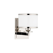 Load image into Gallery viewer, Basking Ridge Vanity Light in Silver.