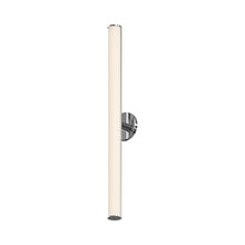Load image into Gallery viewer, Bauhaus Columns™ LED Bath Wall Light in Large/Polished Chrome.