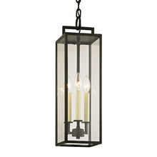Load image into Gallery viewer, Beckham Outdoor Pendant Light in Forged Iron.