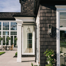 Load image into Gallery viewer, Beckham Outdoor Wall Light in Outdoor Area.