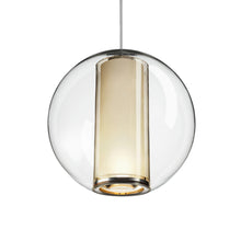 Load image into Gallery viewer, Bel Occhio Pendant Light in Clear/White.