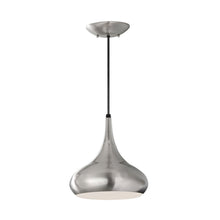 Load image into Gallery viewer, Belle Pendant Light in Brushed Steel.