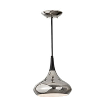 Load image into Gallery viewer, Belle Pendant Light in Polished Nickel.