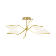 Load image into Gallery viewer, Belterra LED Semi Flush Ceiling Light in Detail.