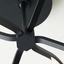 Load image into Gallery viewer, Belterra LED Semi Flush Ceiling Light in Detail.
