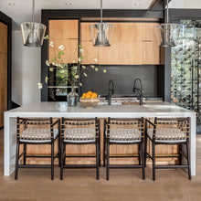 Load image into Gallery viewer, Berlin LED Pendant Light in dining room.