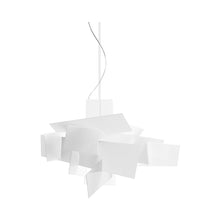 Load image into Gallery viewer, Big Bang Chandelier in White.