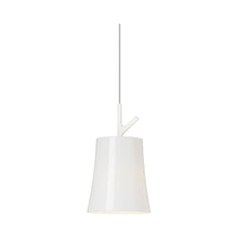 Load image into Gallery viewer, Birdie Pendant Light in White.