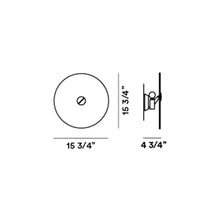 Load image into Gallery viewer, Bit 3 Wall Light - line drawing.