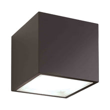 Load image into Gallery viewer, Bloc Outdoor LED Up and Down Wall Light in 1-Light/Bronze.