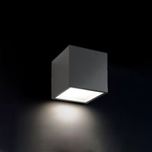 Load image into Gallery viewer, Bloc Outdoor LED Up and Down Wall Light in Detail.