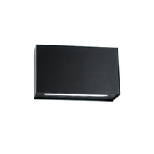 Load image into Gallery viewer, Blok LED Wall Light in Black.