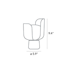 Load image into Gallery viewer, Blom Table Lamp - line-drawing.