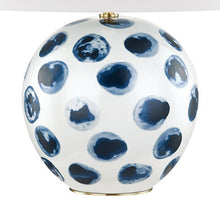 Load image into Gallery viewer, Blue Point Table Lamp in Detail.