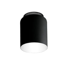 Load image into Gallery viewer, Aspen C17A Semi Flush Mount Ceiling Light in Black.