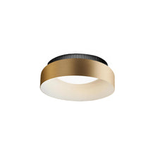Load image into Gallery viewer, Aspen C40 Semi Flush Mount Ceiling Light in Brass (Short).