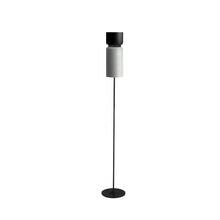 Load image into Gallery viewer, Aspen F17 Floor Lamp in Black/Limestone.
