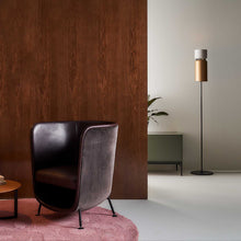 Load image into Gallery viewer, Aspen F17 Floor Lamp in living room.
