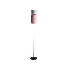 Load image into Gallery viewer, Aspen F17 Floor Lamp in Limestone/Rose.