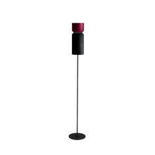 Load image into Gallery viewer, Aspen F17 Floor Lamp in Merlot/Black.