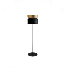 Load image into Gallery viewer, Aspen F40 Floor Lamp in Brass/Black.